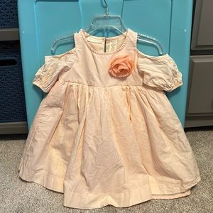 3/$20 First Impressions cold shoulder dress 24m